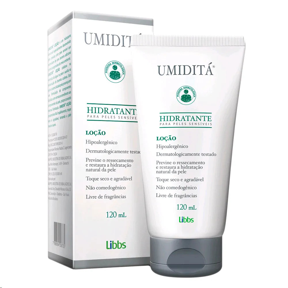 Loção Hidratante Corporal Umiditá Ai com 120ml