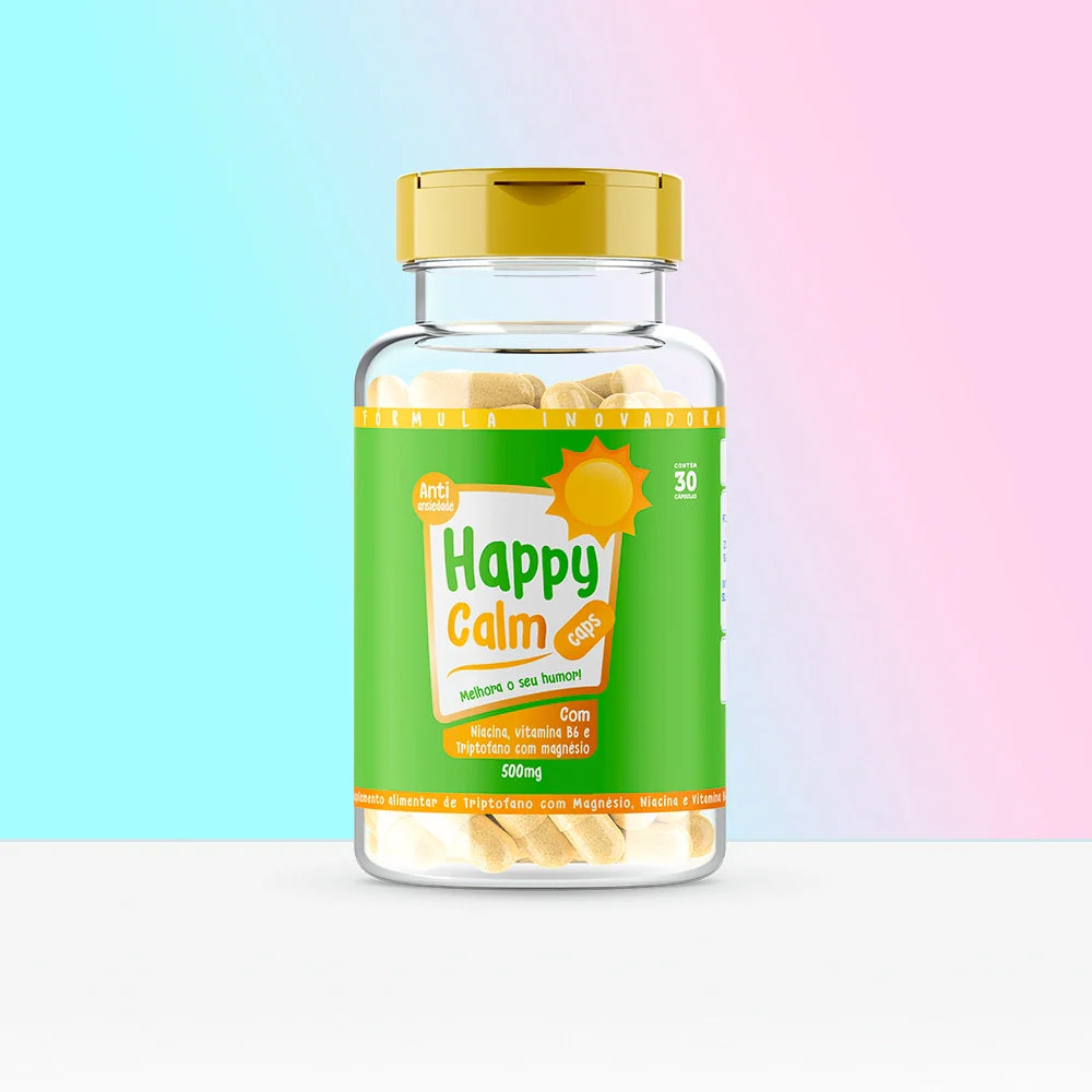 Pote Happy Calm - 30 capsulas