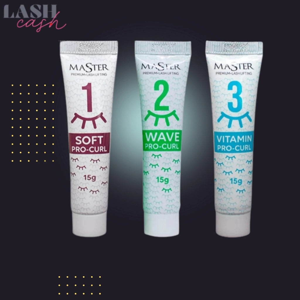 Kit Master Passo 1+ Passo 2 + Passo 3 Master Lashlifting Browlamination - 15g