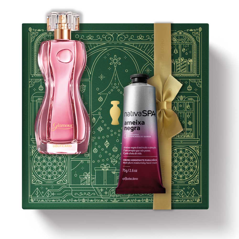 Glamour Perfume + Black Plum Christmas Kit