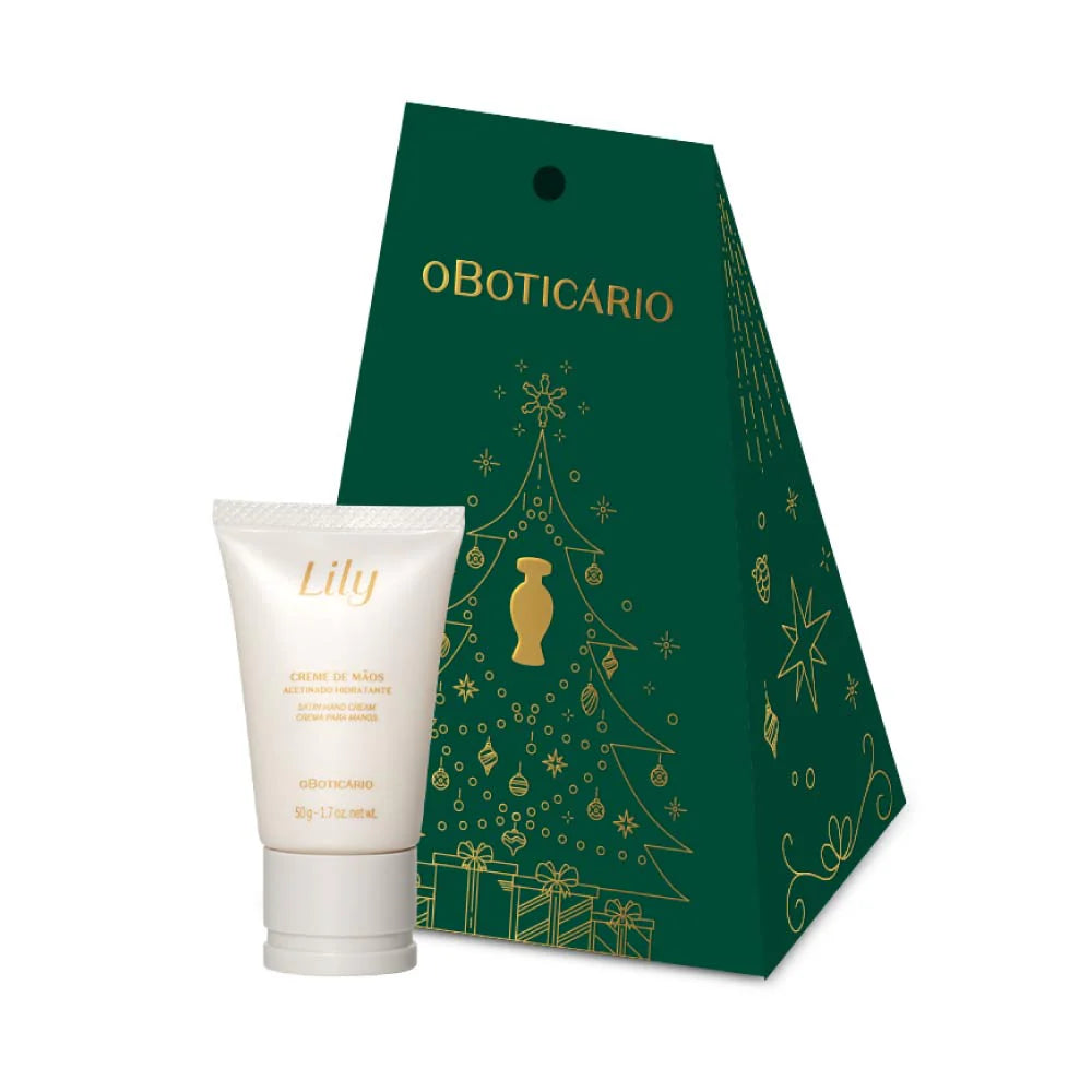 Coffret Presente de Natal Creme Lily