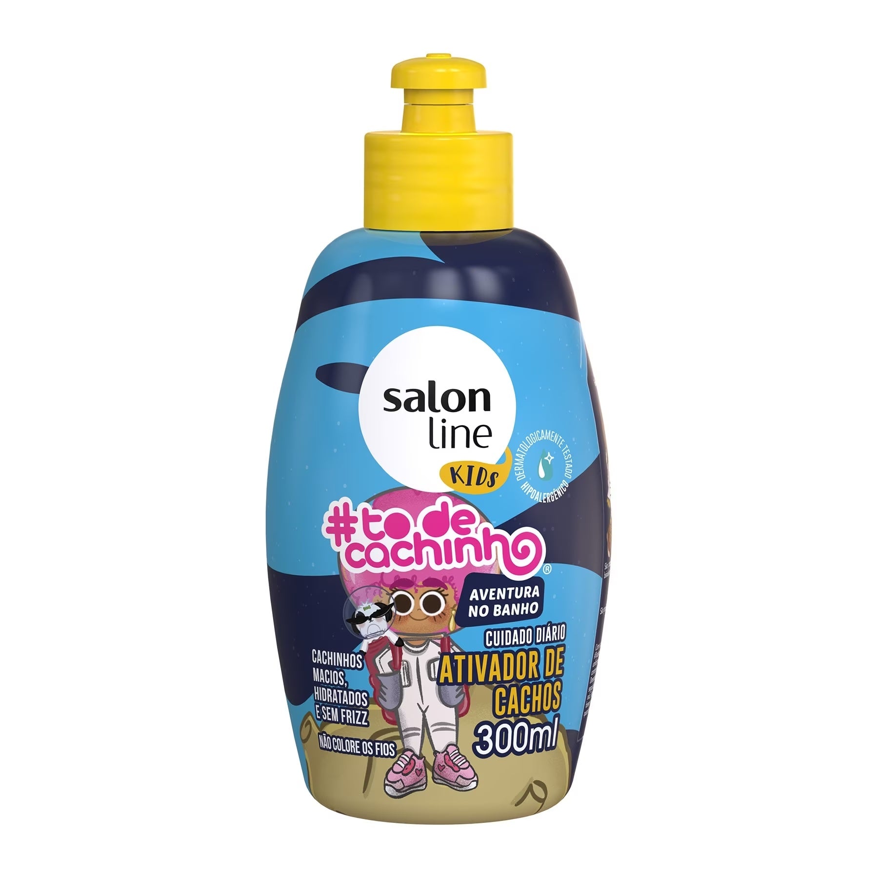 #todecachinho Kids Aventura no Banho Salon Line Curl Activator 300ml