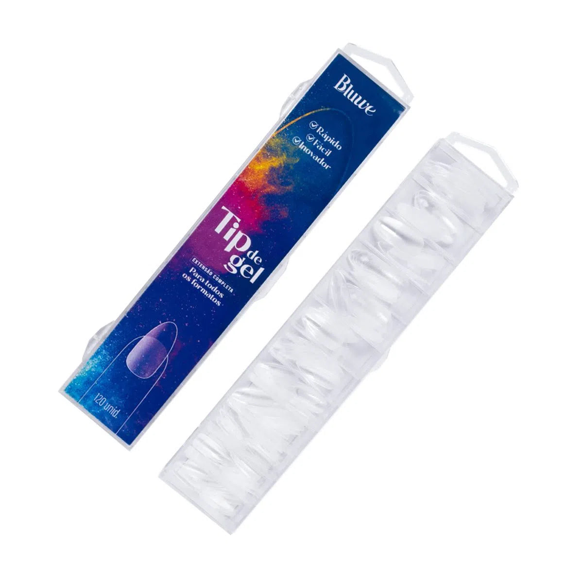Bluwe Gel Tip Full Extension For All Tipes (With 120 Units)