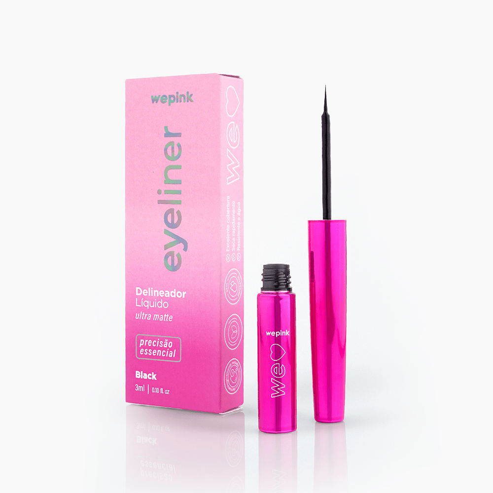 Liquid Eyeliner Black - 3ml - Wepink