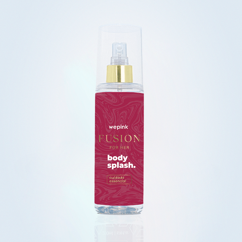 Body Splash Fusion For Her Desodorante Colônia Wepink - 200ml