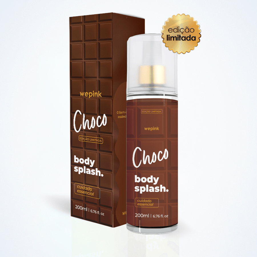 Body Splash Choco Desodorante Colônia 200ml Wepink