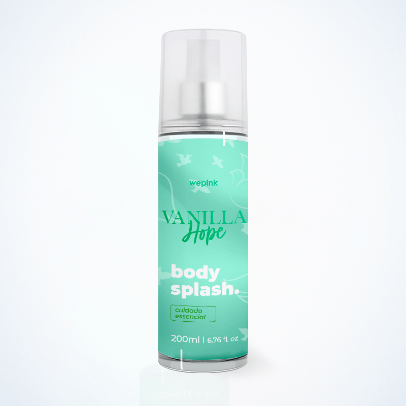 Body Splash Vanilla Hope Desodorante Colônia Wepink - 200ml