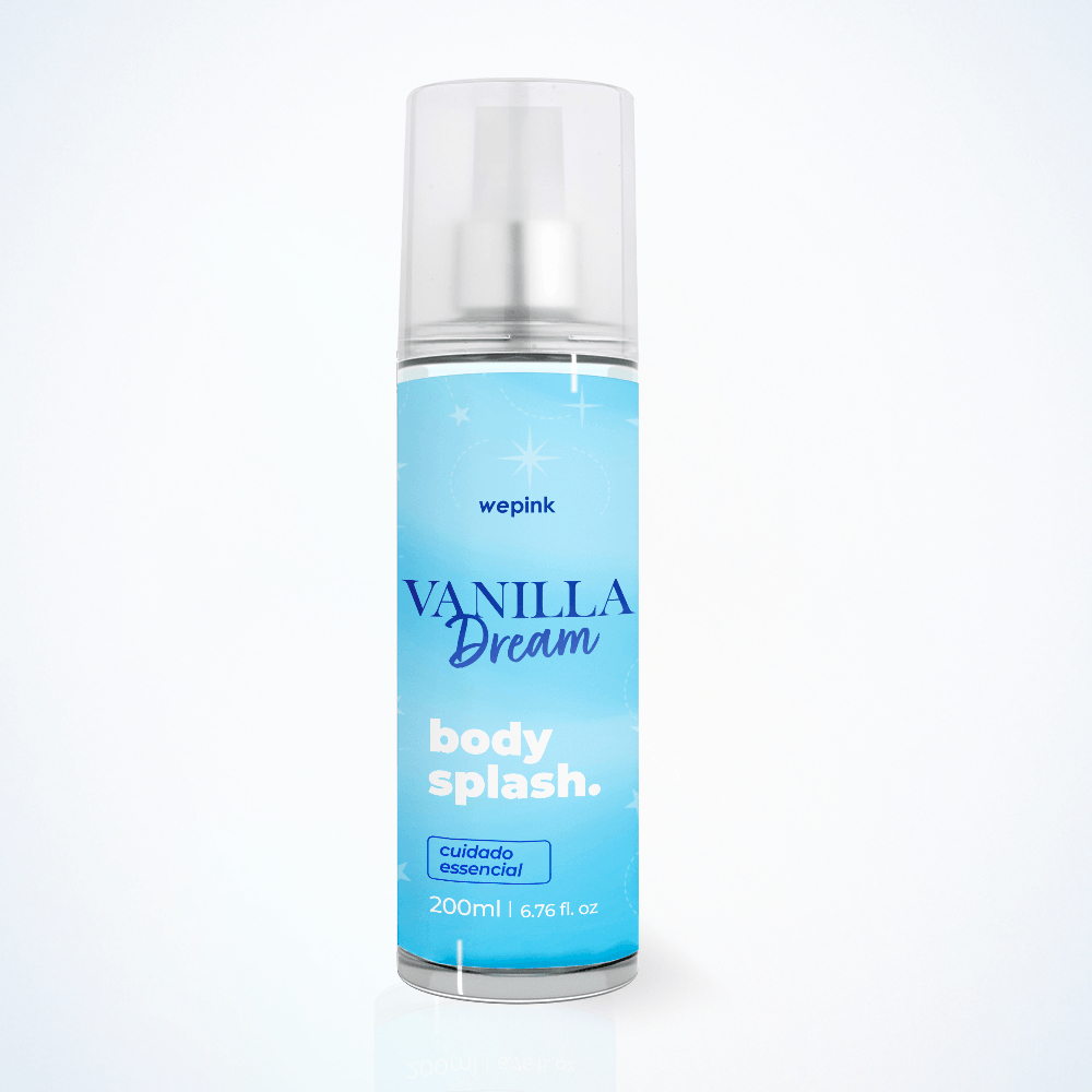 Body Splash Vanilla Dream Desodorante Colônia Wepink - 200ml