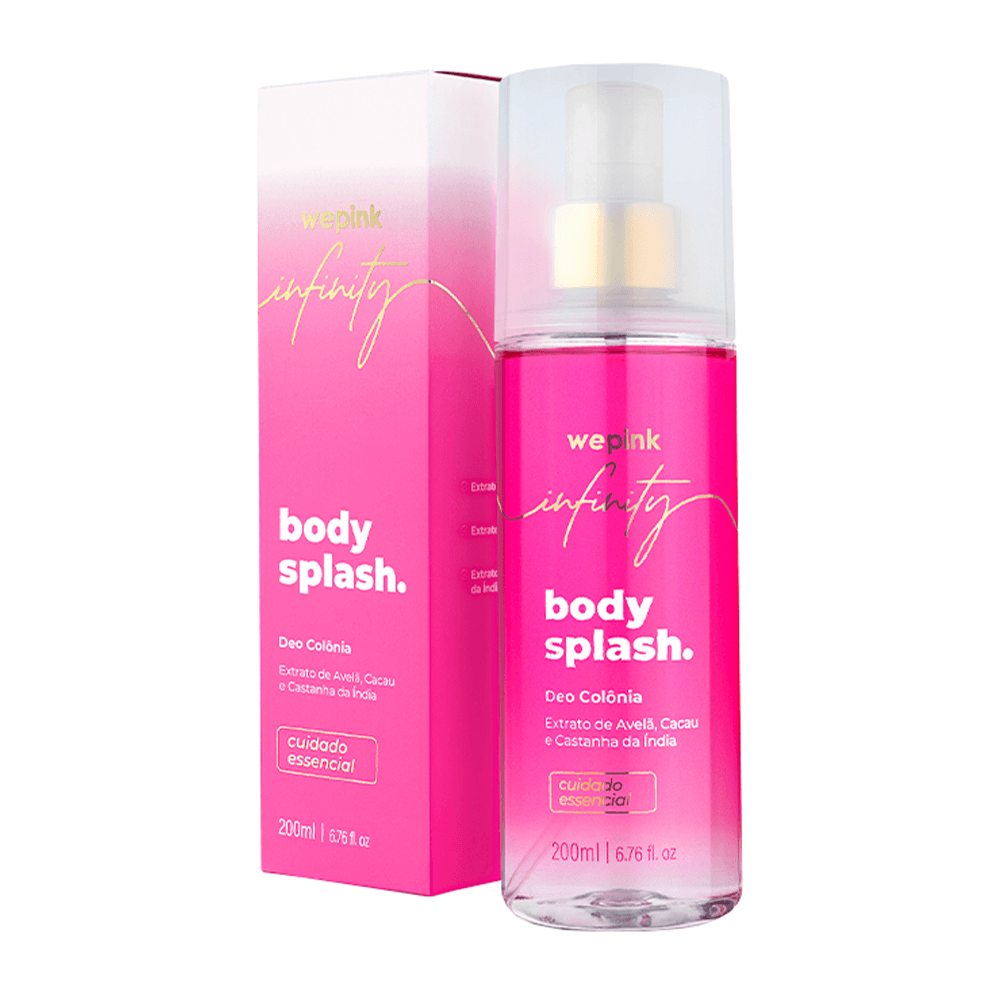Body Splash Infinity Desodorante Colônia Wepink - 200ml