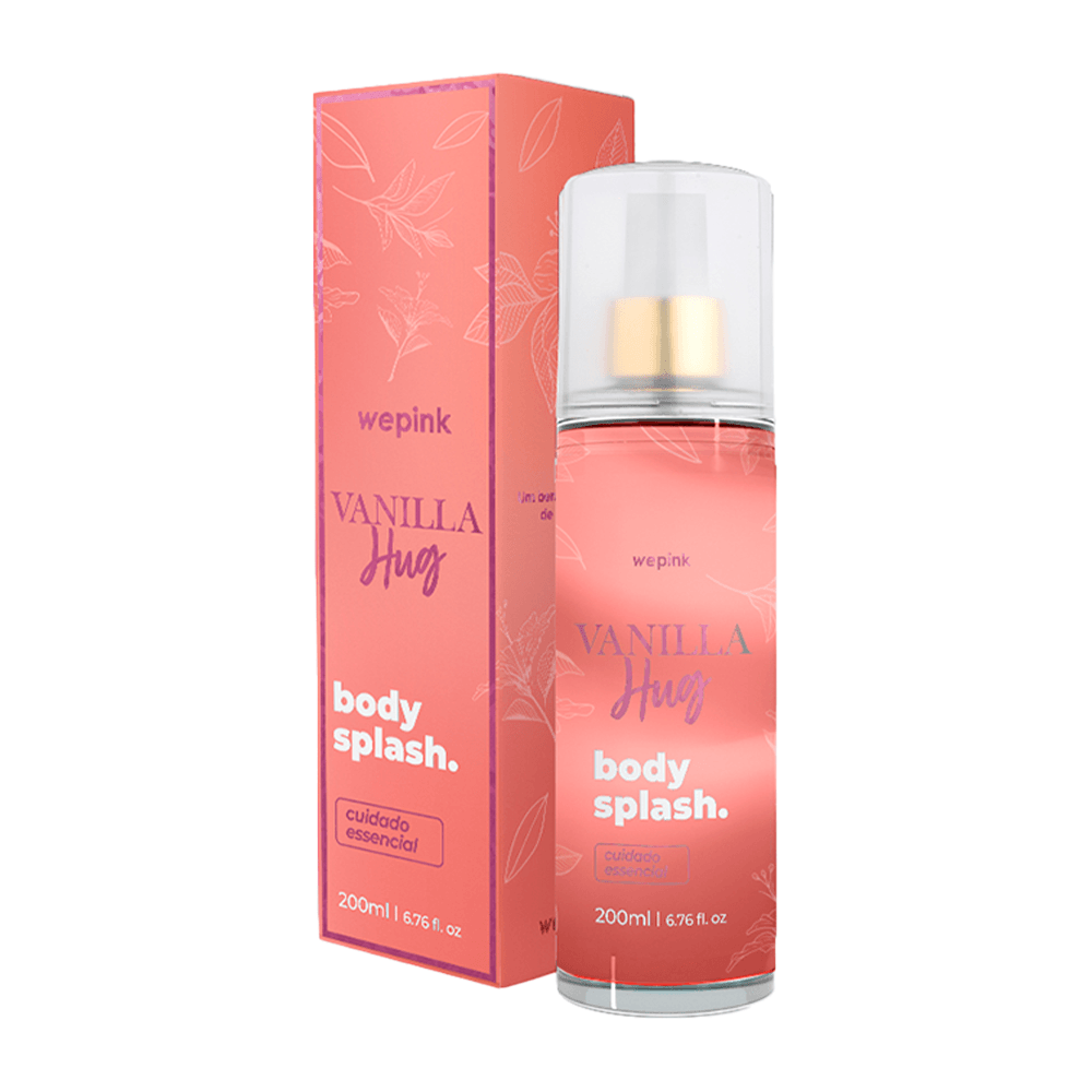Body Splash Vanilla Hug Desodorante Colônia Wepink - 200ml