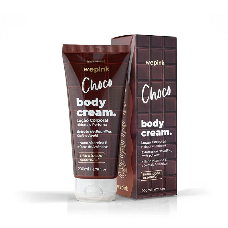 Choco Body Cream Moisturizing Deodorant 200ml - Wepink