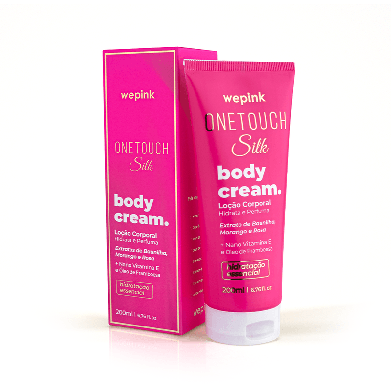 One Touch Silk Moisturizing Deodorant Body Cream 200ml - Wepink