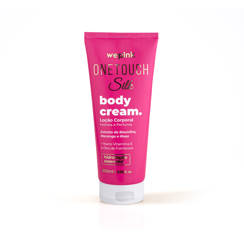 One Touch Silk Moisturizing Deodorant Body Cream 200ml - Wepink