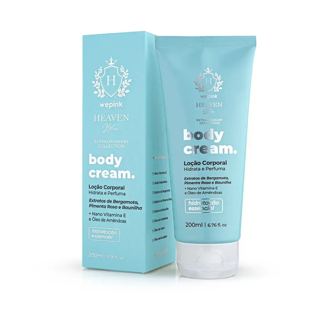 Heaven Blue Body Cream Moisturizing Deodorant 200ml - Wepink