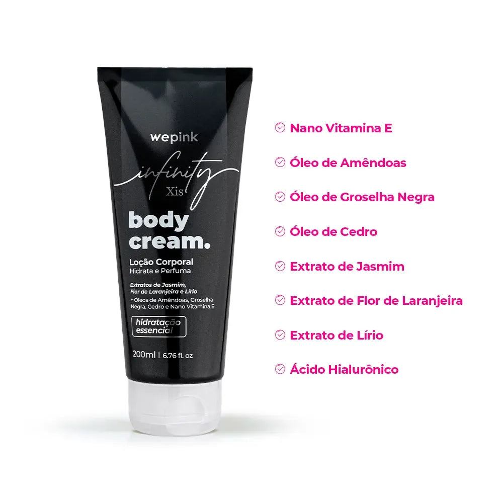 Body Cream Infinity Xis Moisturizing Deodorant 200ml - Wepink