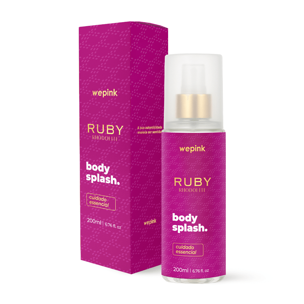 Ruby Rhodolite Body Splash Deodorant Cologne 200ml - Wepink