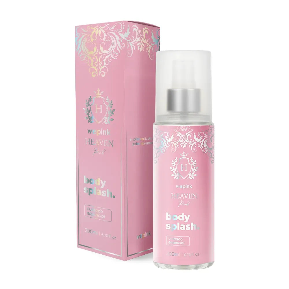 Heaven Pink Body Splash Deodorant Cologne 200ml - Wepink