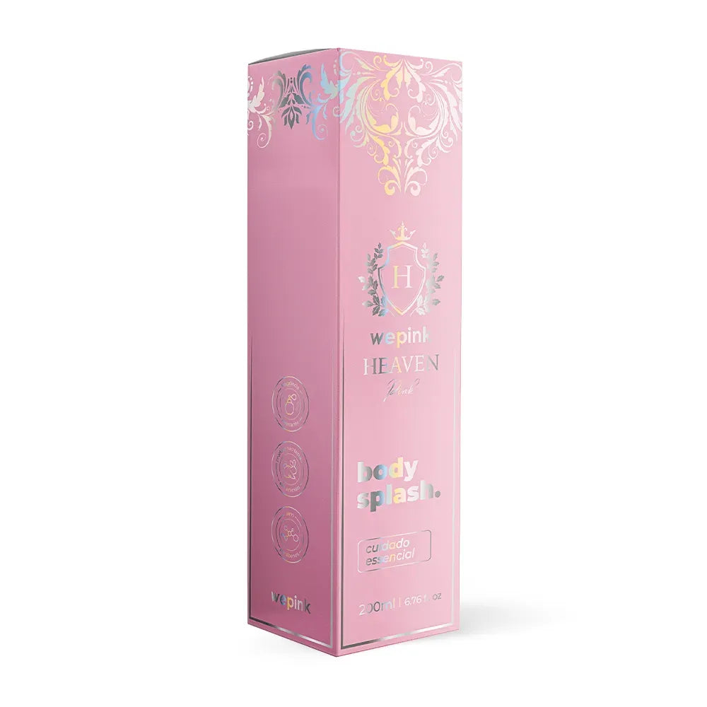 Heaven Pink Body Splash Deodorant Cologne 200ml - Wepink
