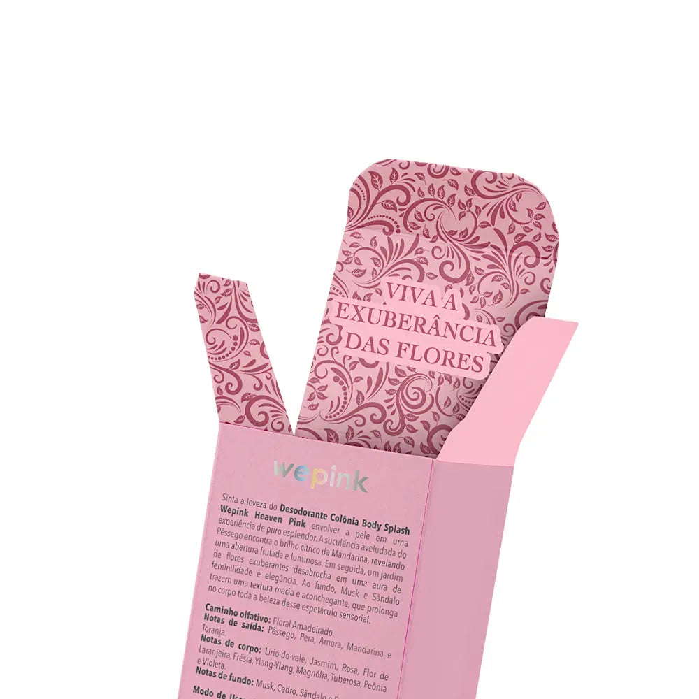 Heaven Pink Body Splash Deodorant Cologne 200ml - Wepink