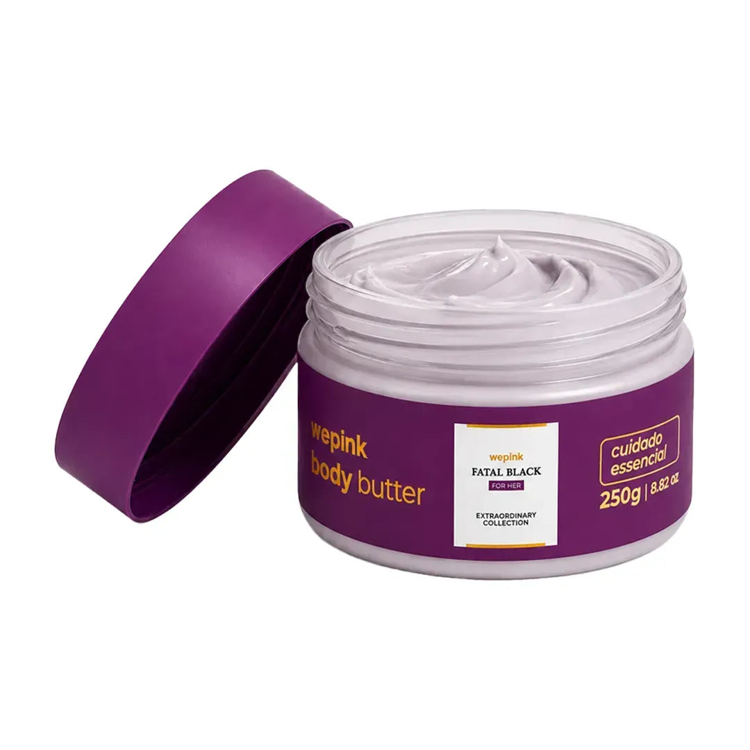 Body Butter Fatal Black For Her Body Butter 250gr - Wepink