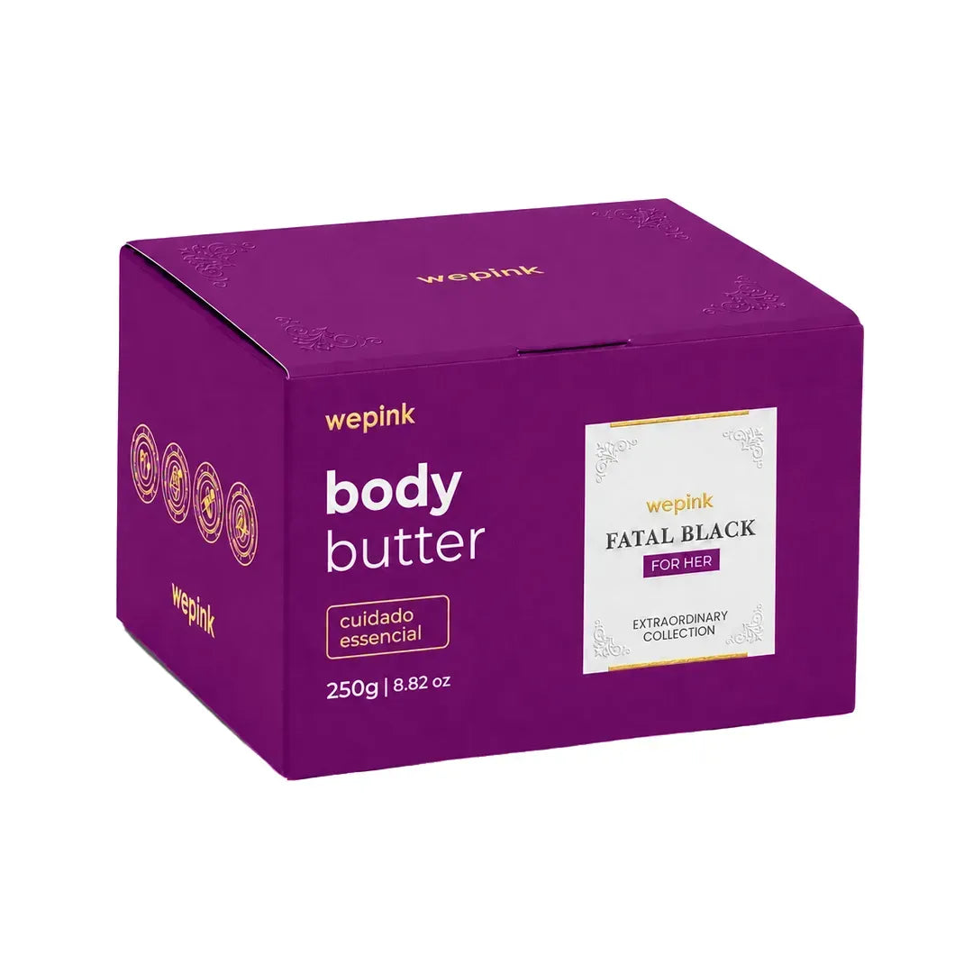 Body Butter Fatal Black For Her Body Butter 250gr - Wepink