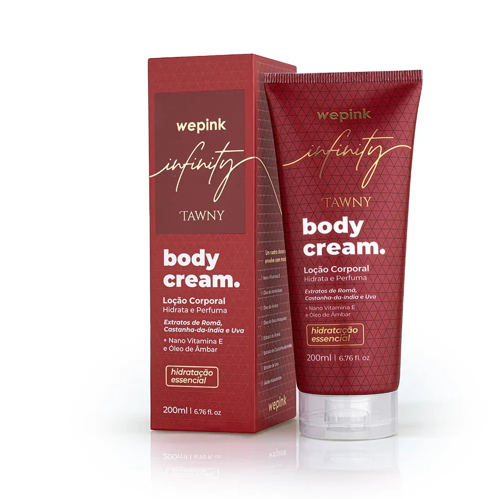 Body Cream Infinity Tawny Deodorant Moisturizer 200ml - Wepink