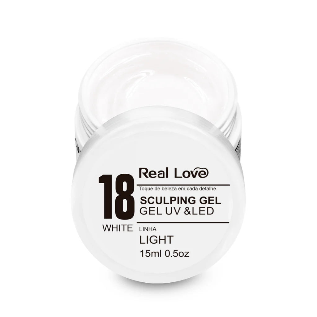 Gel de Alongamento para Unhas - Linha Light - 15ml - Real Love