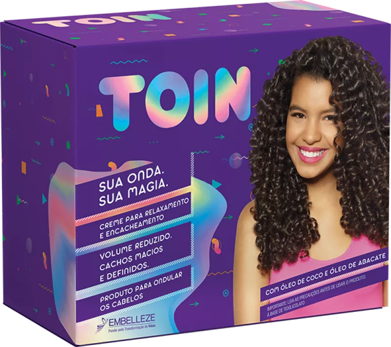 Afro Permanente Toin 400g Kit