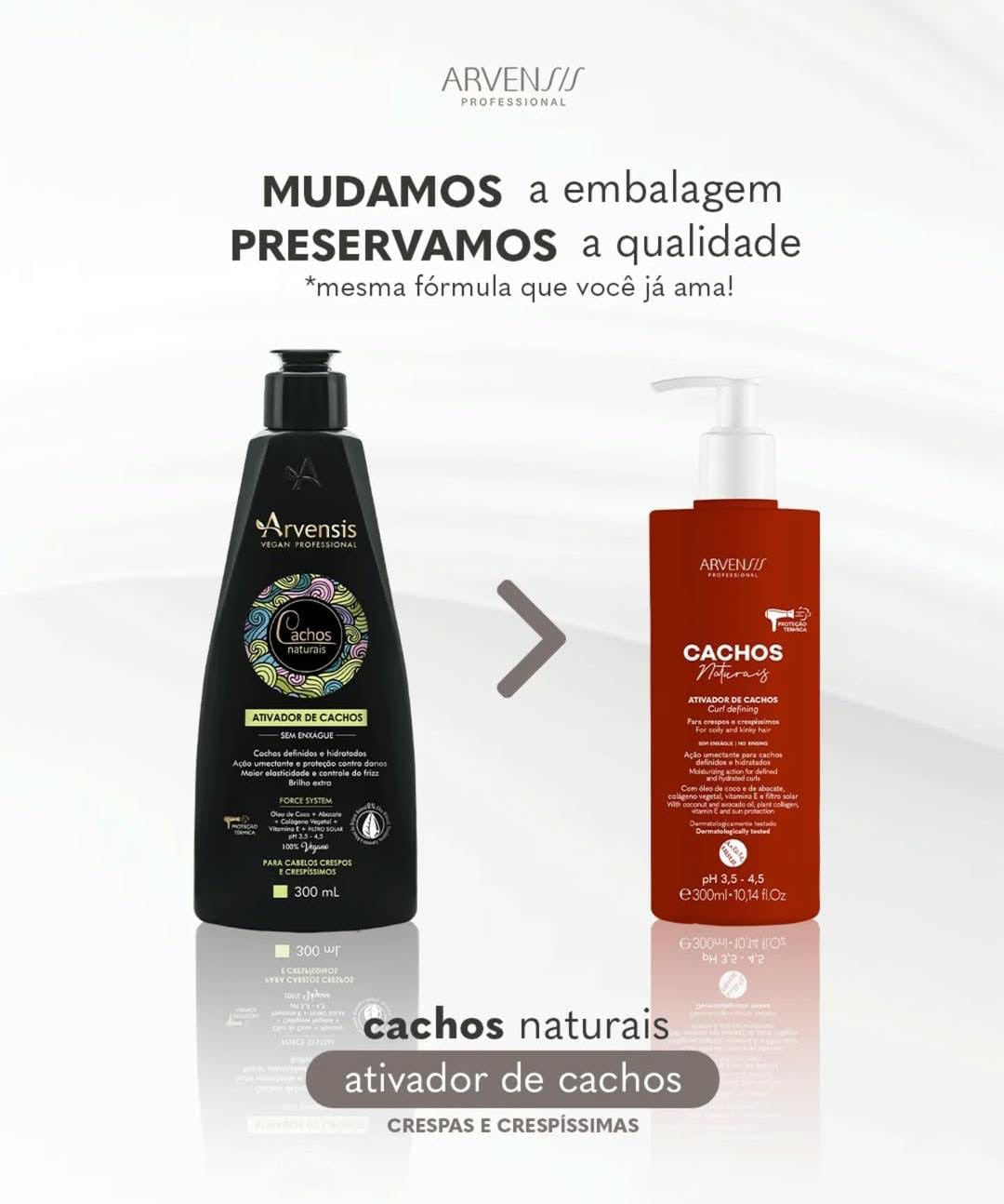 Arvensis Curl activate Frizzy/Very Frizzy Arvensis - 300ml Crespo/Crespissimo