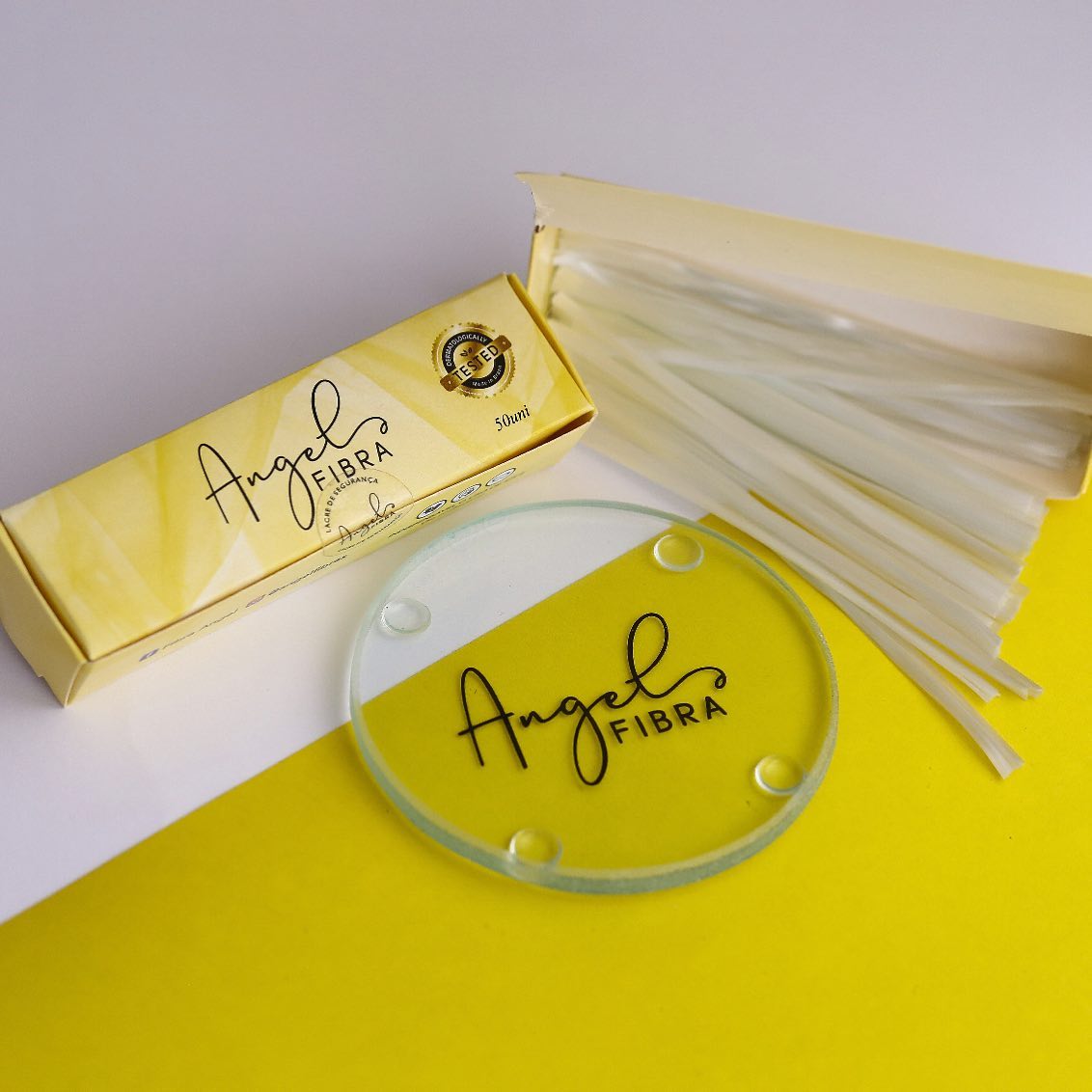 Fibreglass Angel Box - 50 Tufts Nail Lengthening