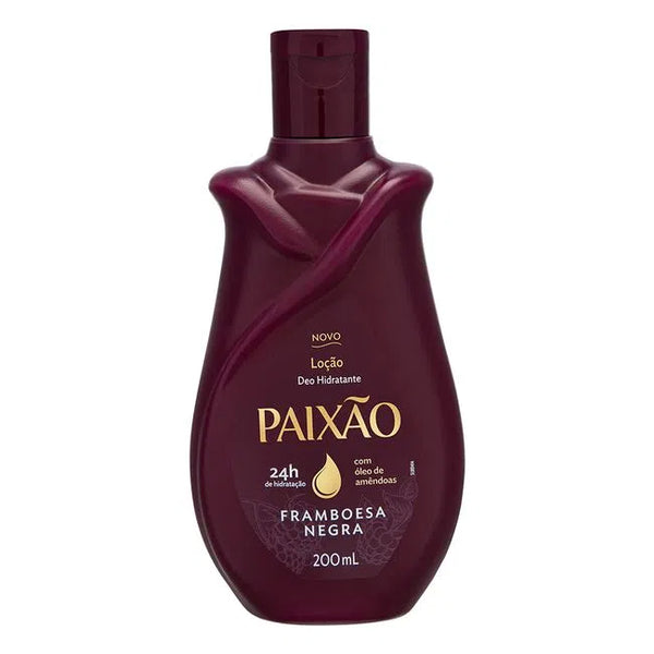 Moisturizing Lotion Paixão Framboesa Negra 200ml