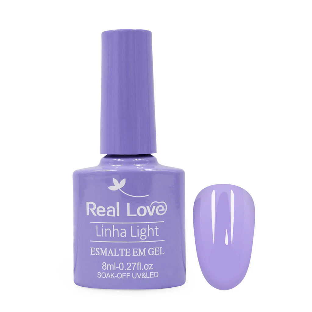 Esmalte em Gel - Linha Light - 8ml (Cores: 101 ao 110) - Real Love