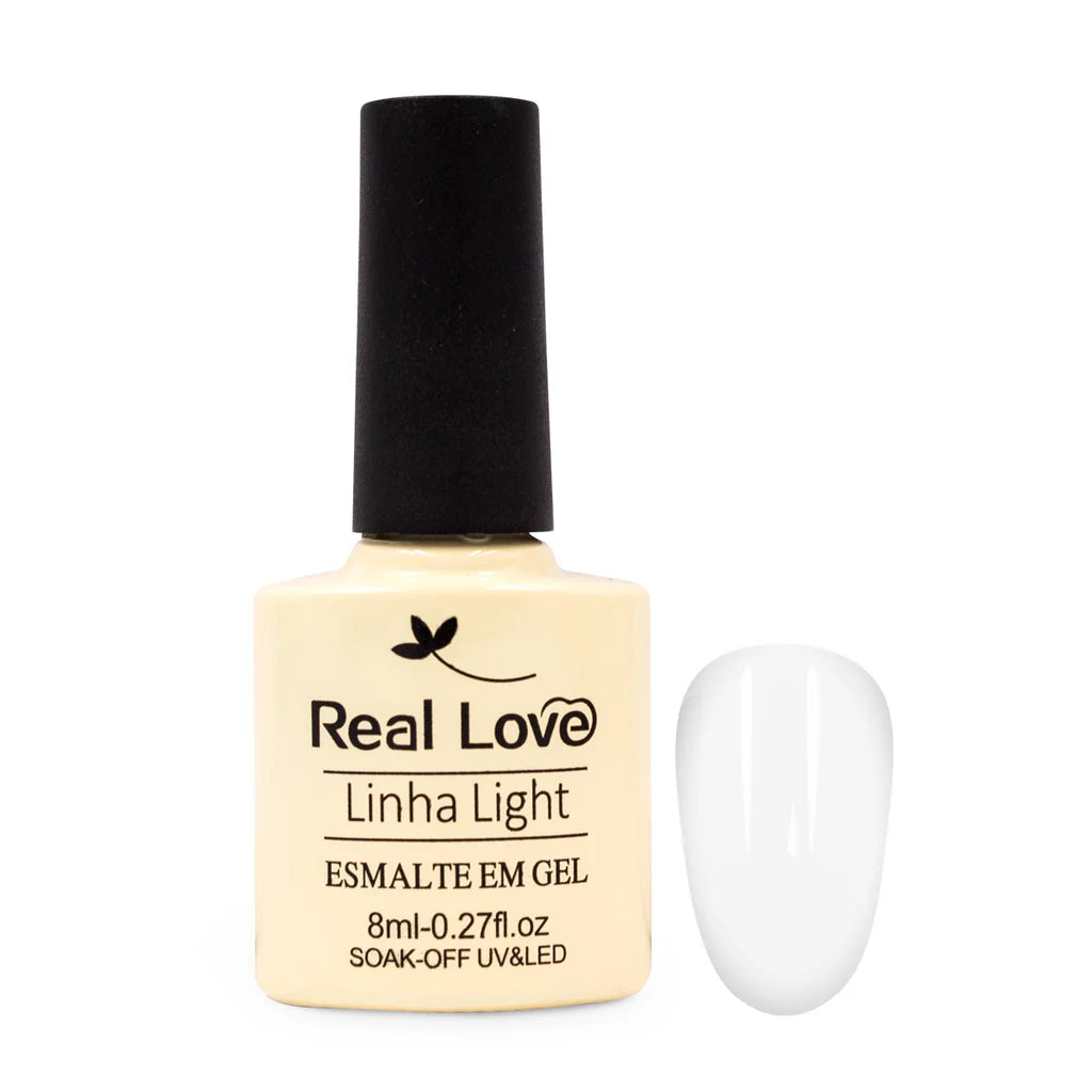 Esmalte em Gel - Linha Light - 8ml  - Real Love