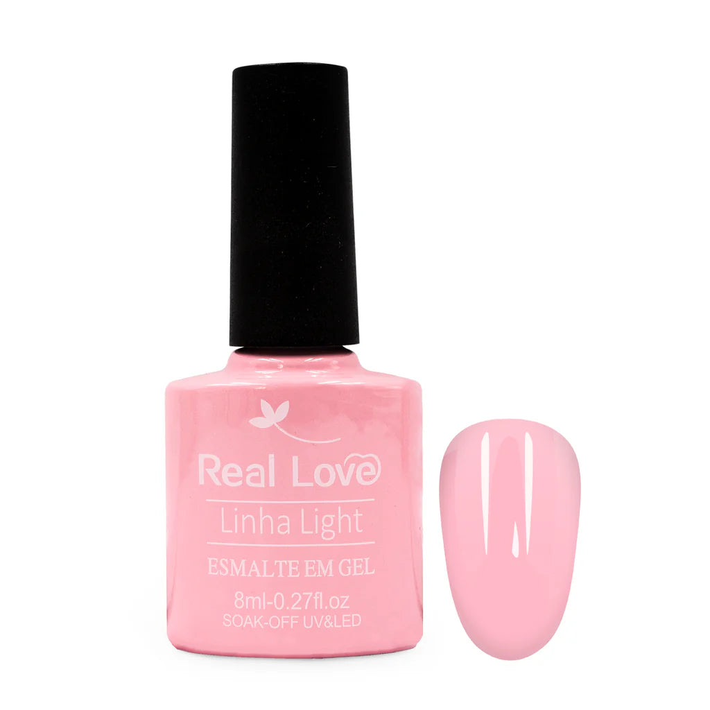 Esmalte em Gel - Linha Light - 8ml  - Real Love