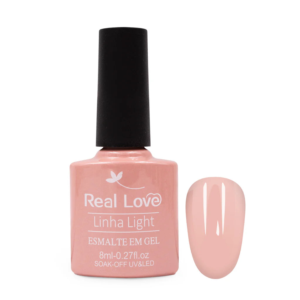 Esmalte em Gel - Linha Light - 8ml  - Real Love