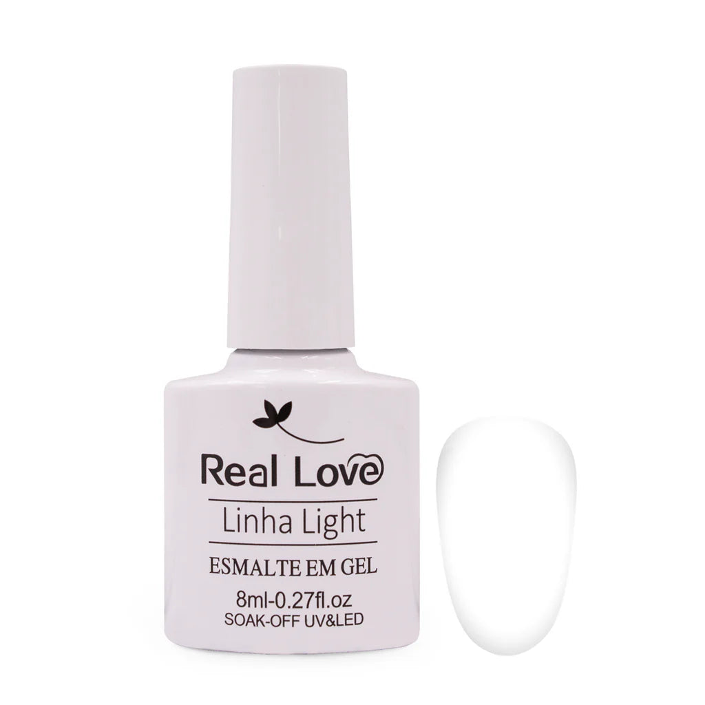 Esmalte em Gel - Linha Light - 8ml  - Real Love