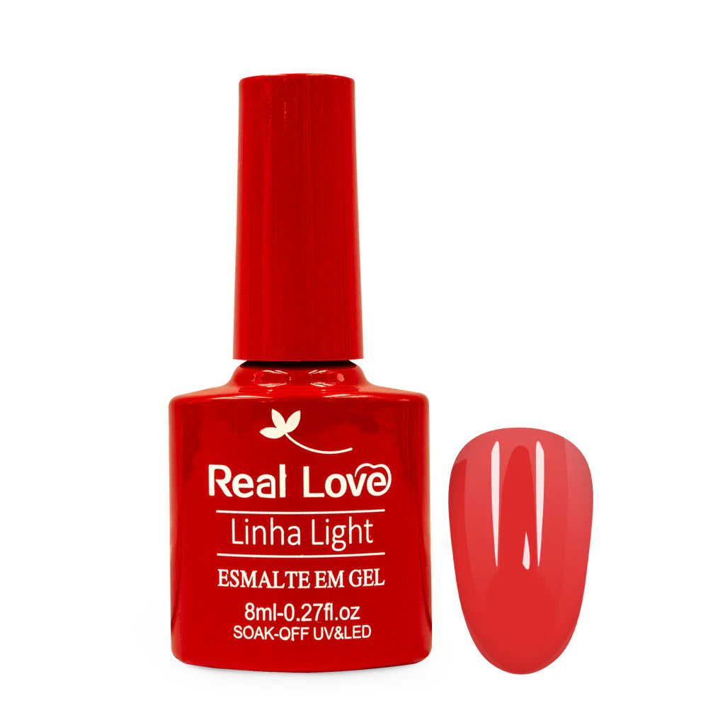 Esmalte em Gel - Linha Light - 8ml  - Real Love