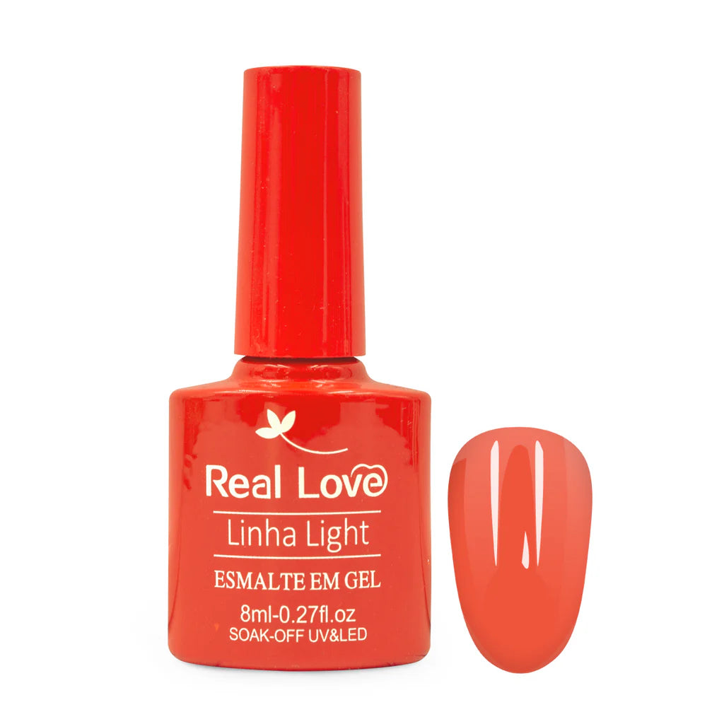 Esmalte em Gel - Linha Light - 8ml  - Real Love