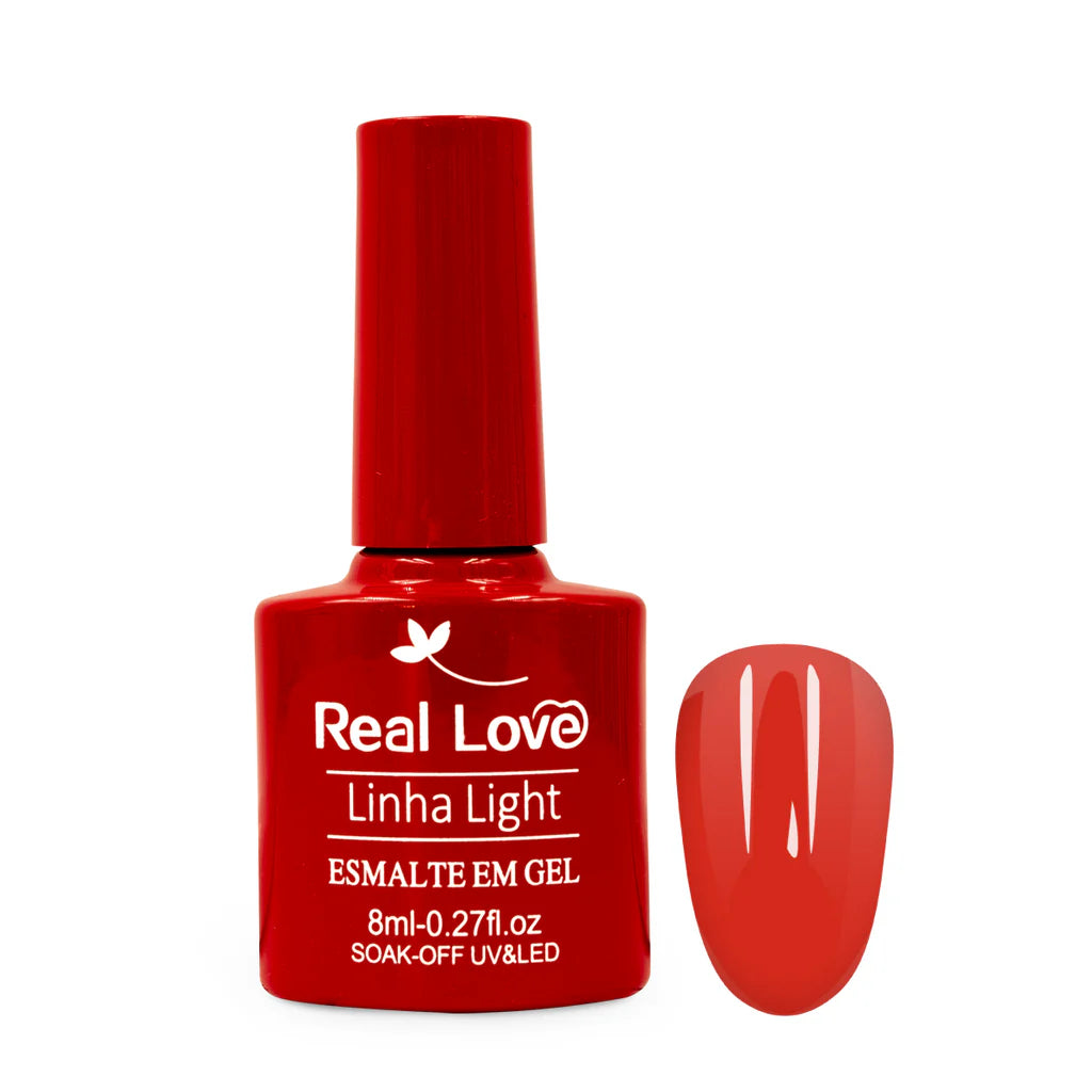Esmalte em Gel - Linha Light - 8ml  - Real Love