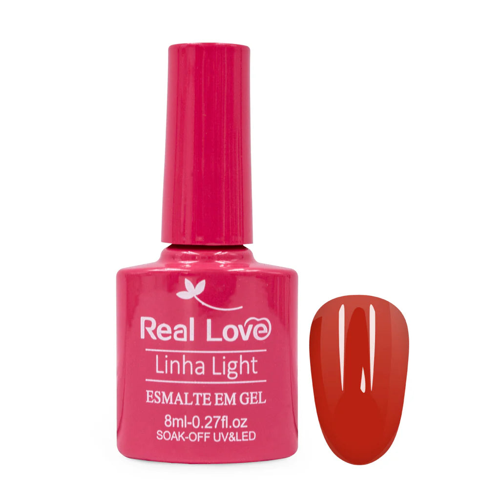 Esmalte em Gel - Linha Light - 8ml  - Real Love