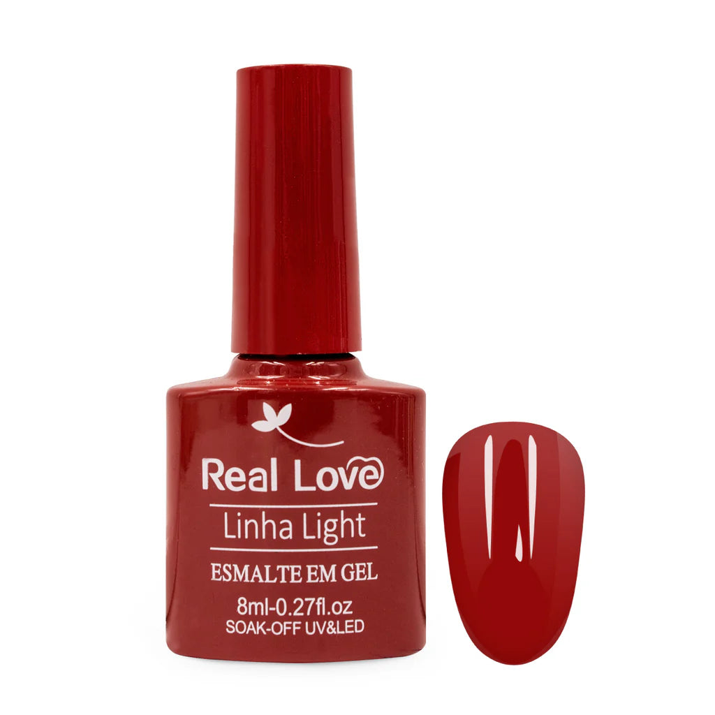 Esmalte em Gel - Linha Light - 8ml  - Real Love