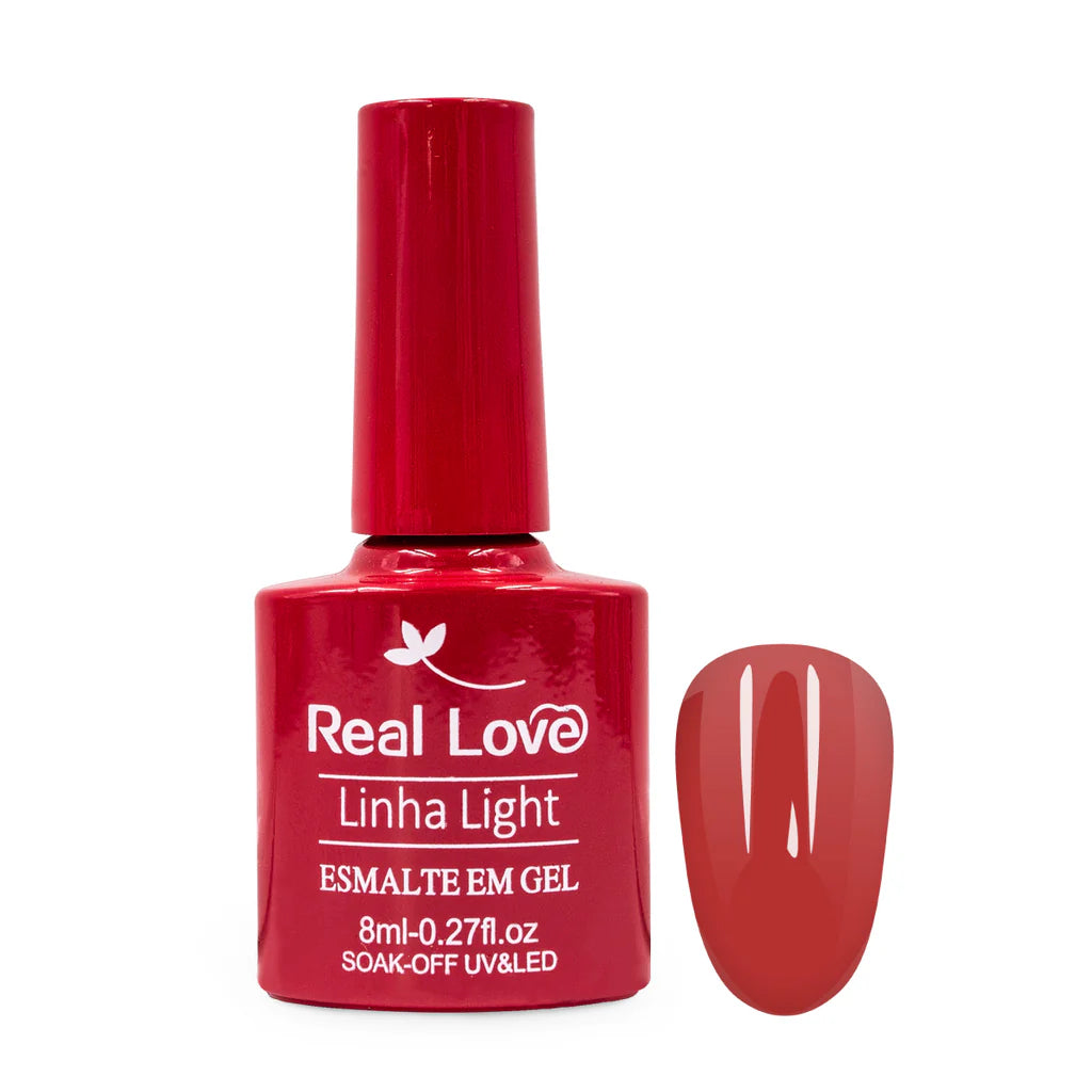 Esmalte em Gel - Linha Light - 8ml  - Real Love