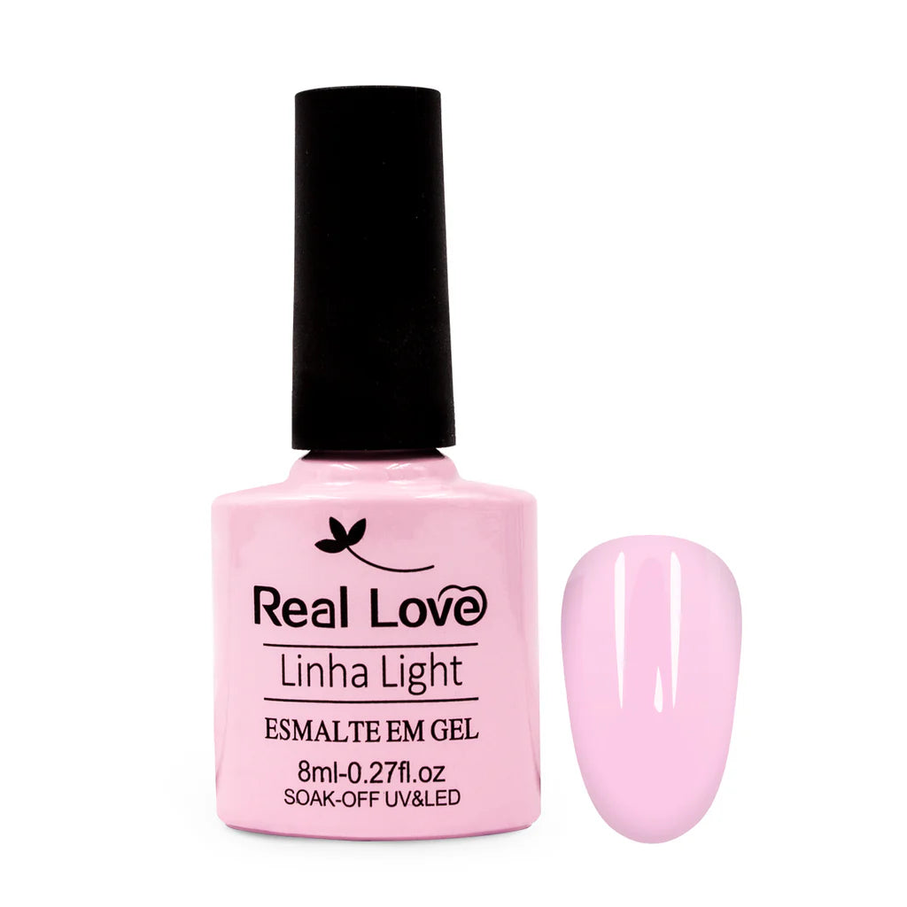 Esmalte em Gel - Linha Light - 8ml  - Real Love