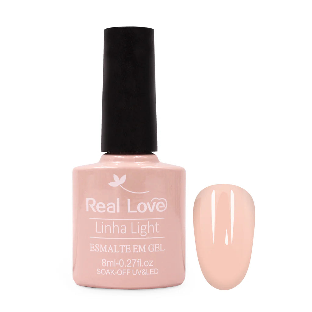 Esmalte em Gel - Linha Light - 8ml  - Real Love
