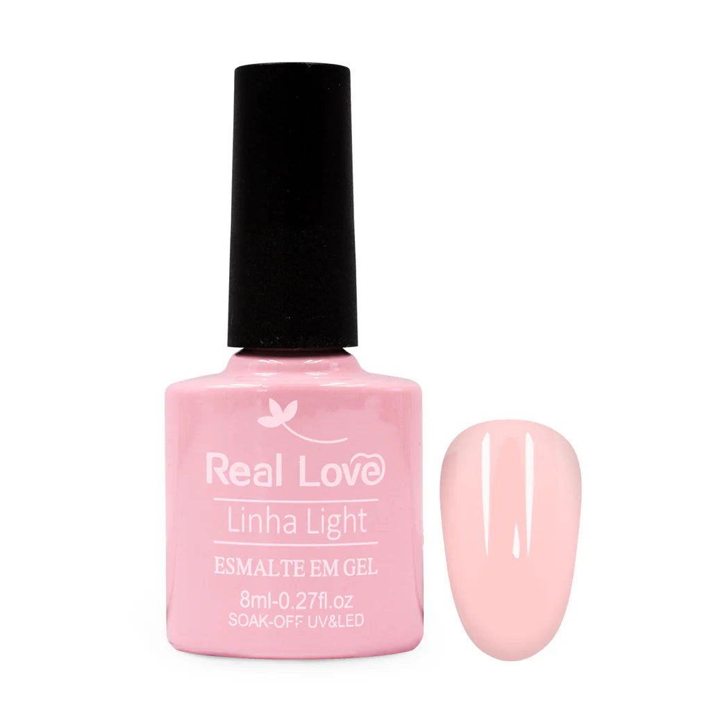 Esmalte em Gel - Linha Light - 8ml  - Real Love