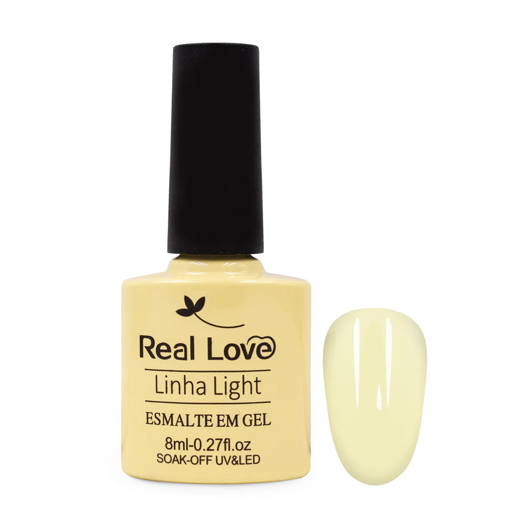 Esmalte em Gel - Linha Light - 8ml  - Real Love