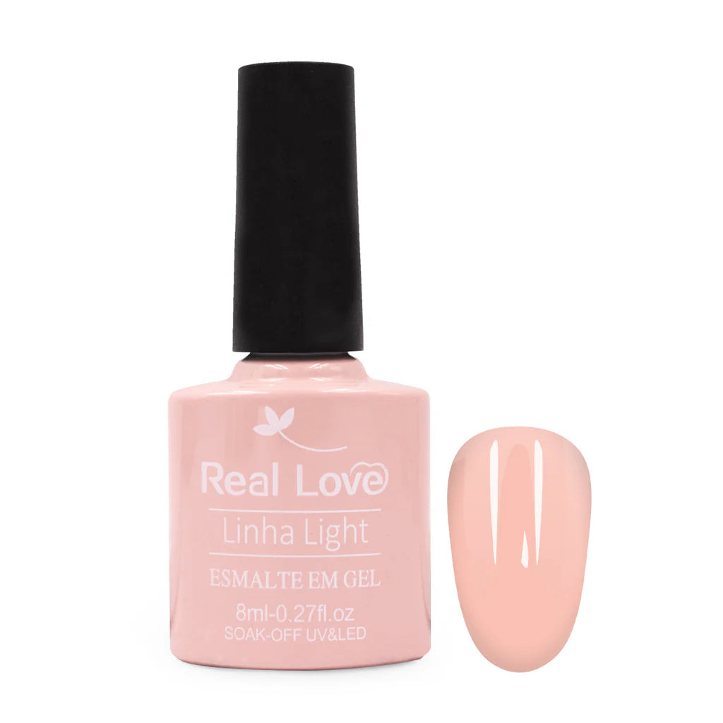 Esmalte em Gel - Linha Light - 8ml  - Real Love