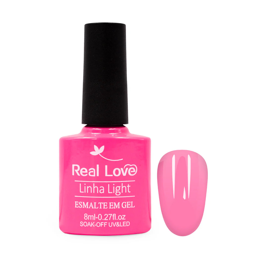 Esmalte em Gel - Linha Light - 8ml  - Real Love