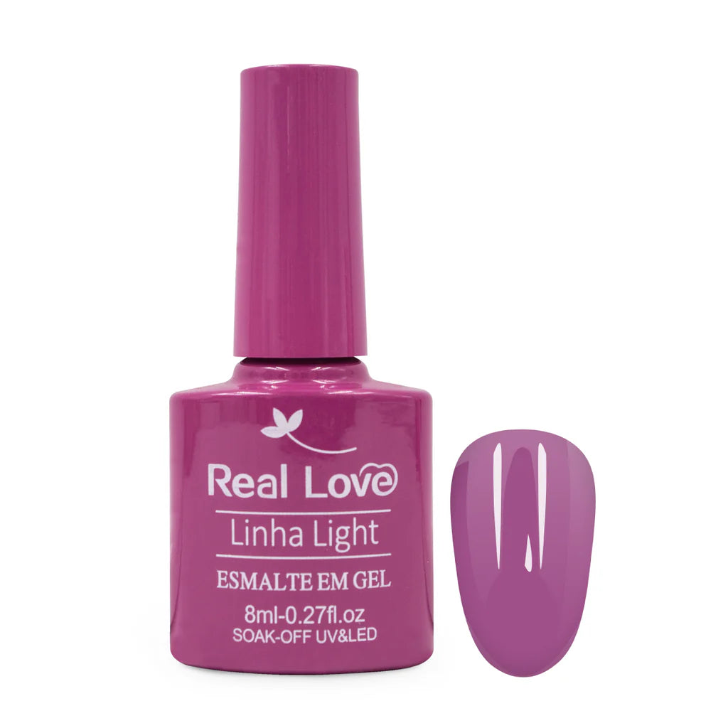 Esmalte em Gel - Linha Light - 8ml  - Real Love