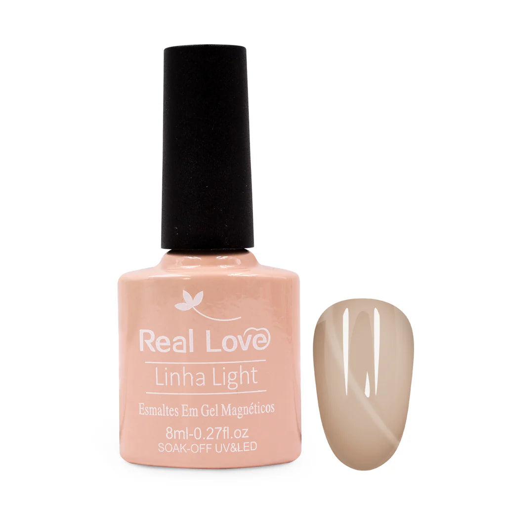 Esmalte em Gel - Linha Light - 8ml  - Real Love